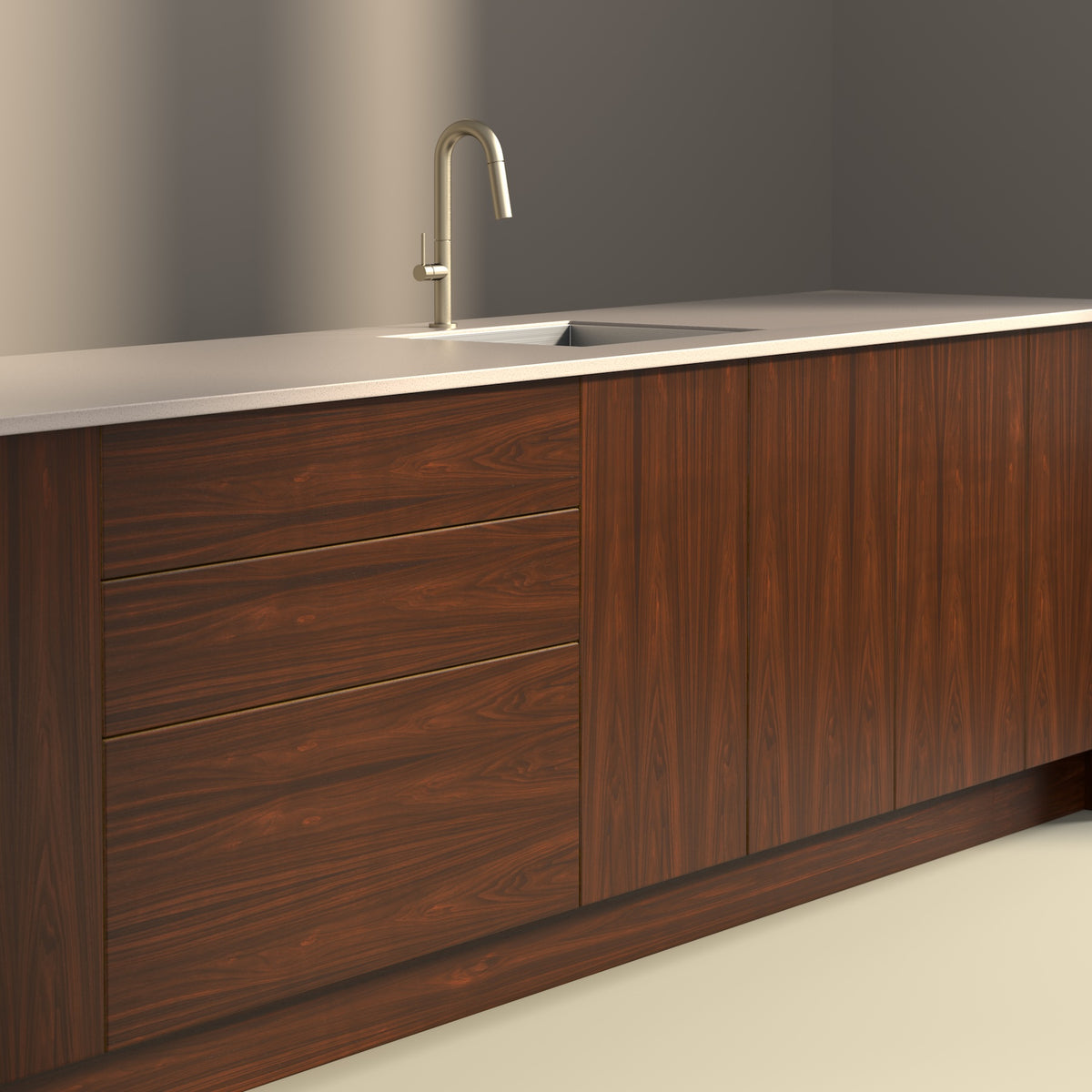 Sequence Naturals - Walnut Kitchen