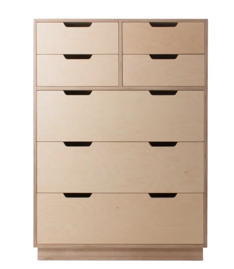 Birch Plywood Bookcase